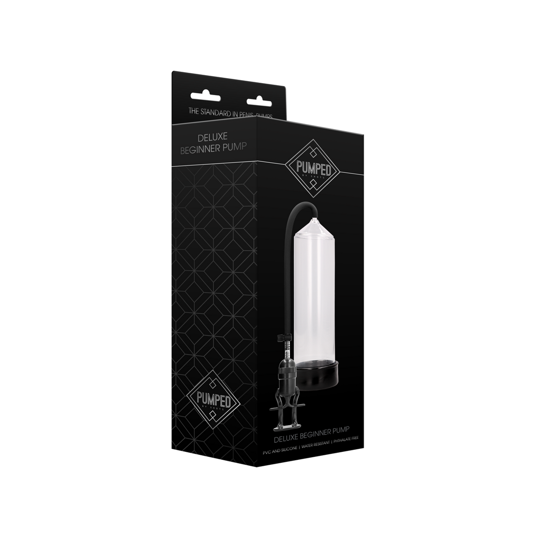 Deluxe Beginner Pomp - Stevige Grip & Transparante Cilinder