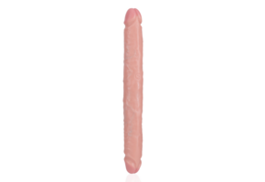 Schlanker doppelseitiger Dildo 30,5 x 3,8 cm – Realistisch & Hautfarben