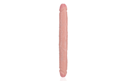 Schlanker doppelseitiger Dildo 30,5 x 3,8 cm – Realistisch & Hautfarben