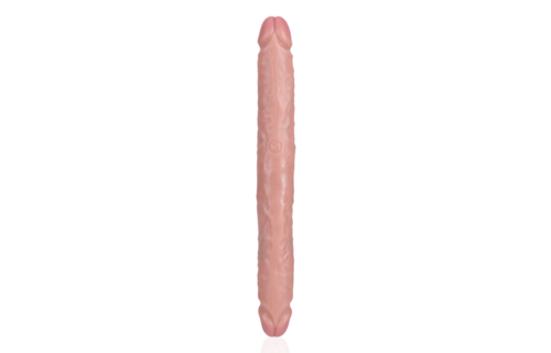 Slim Double-Sided Dildo 30.5x3.8 cm - Realistic & Skin-Coloured