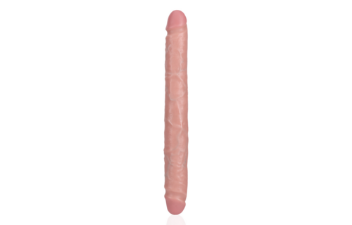 Schlanker doppelseitiger Dildo 30,5 x 3,8 cm – Realistisch & Hautfarben