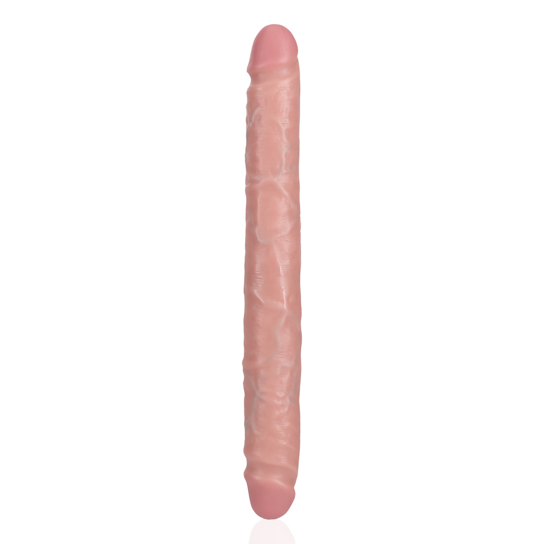 Slim Double-Sided Dildo 30.5x3.8 cm - Realistic & Skin-Coloured