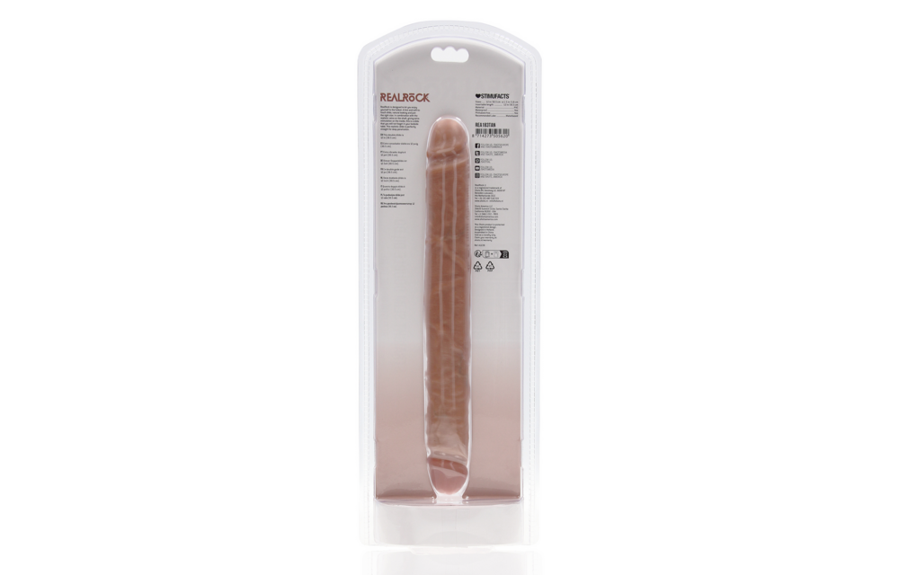Slim Double-Sided Dildo 30.5 cm - Realistic Sensation