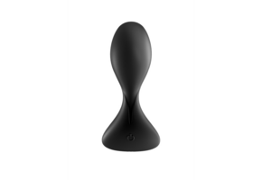 Trendsetter Vibrierender Butt Plug 5 cm Schwarz – App & USB