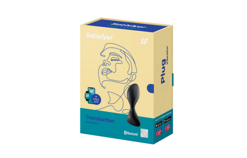 Trendsetter - Vibrerende Butt Plug - Zwart