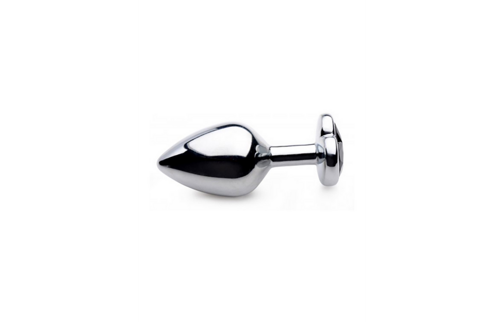 Zwarte Hart Butt Plug Medium 8,3 cm – Comfort & Verleiding