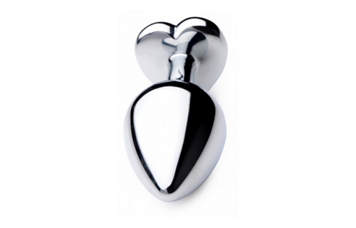 Zwarte Hart Butt Plug Medium 8,3 cm – Comfort & Verleiding