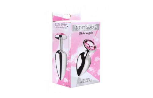 Roze Edelsteen Butt Plug 10,2 cm – Elegant Anale Plezier