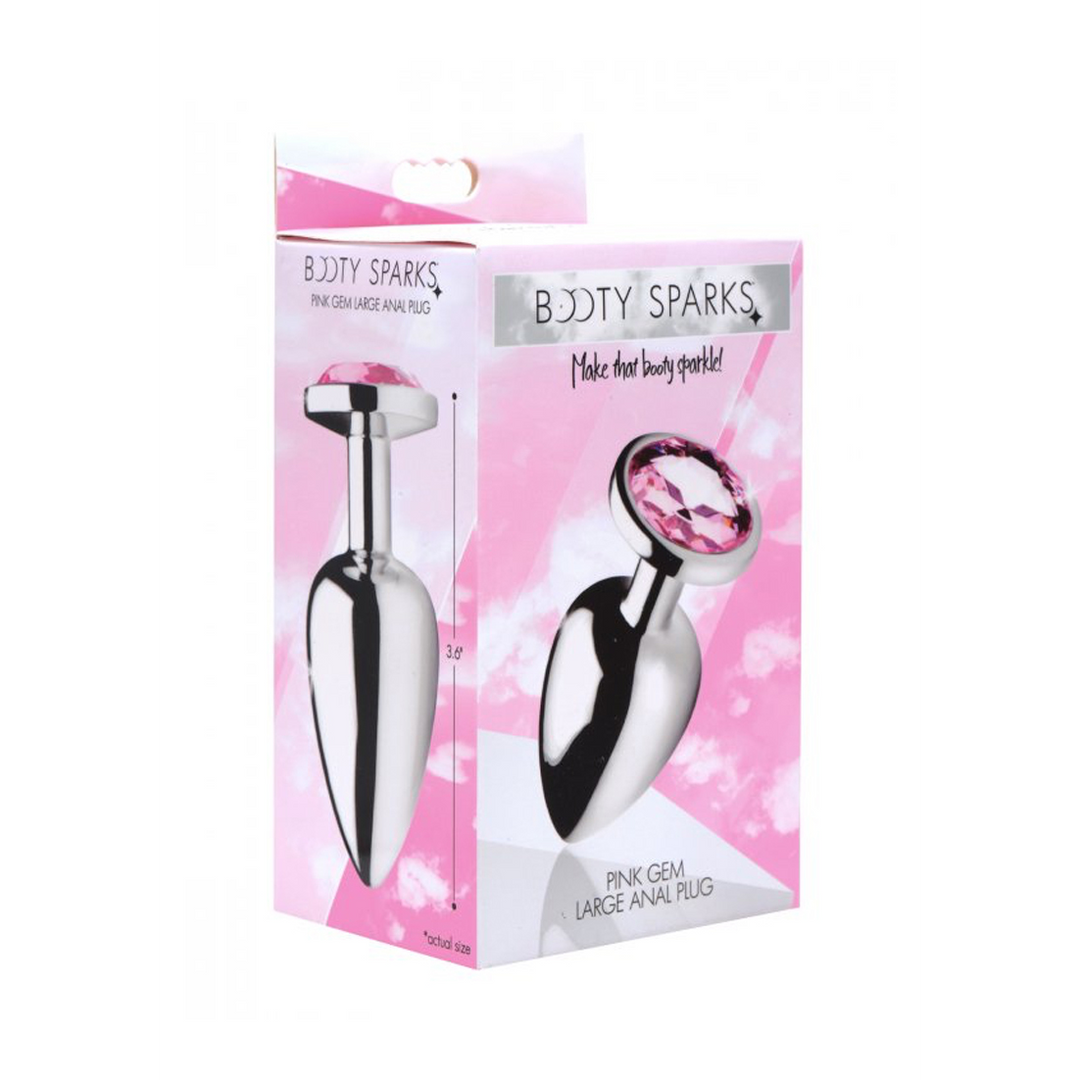 Roze Edelsteen Butt Plug 10,2 cm – Elegant Anale Plezier