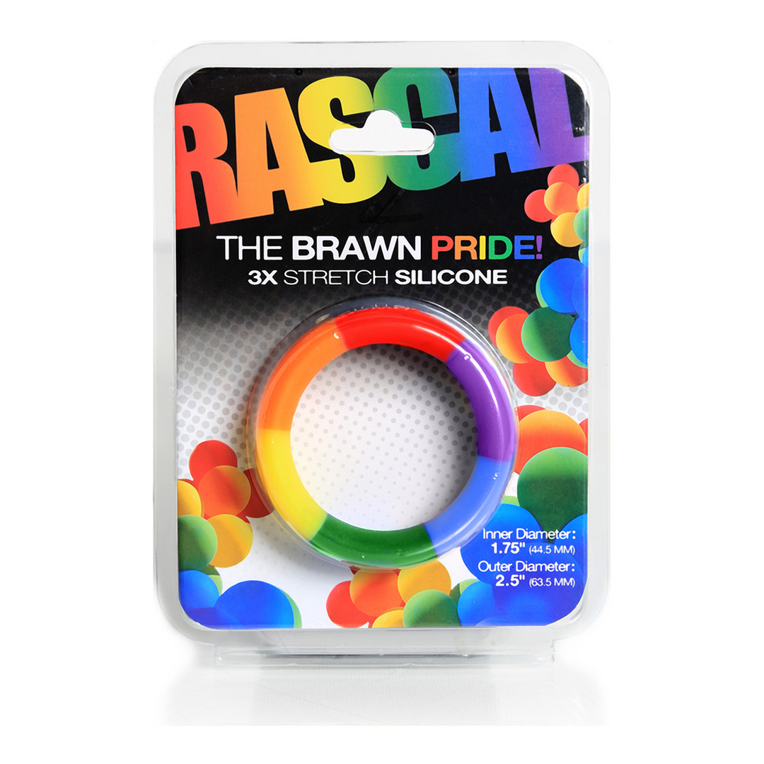Brawn Pride Cockring – Kraftvoller LGBT-Silikonring