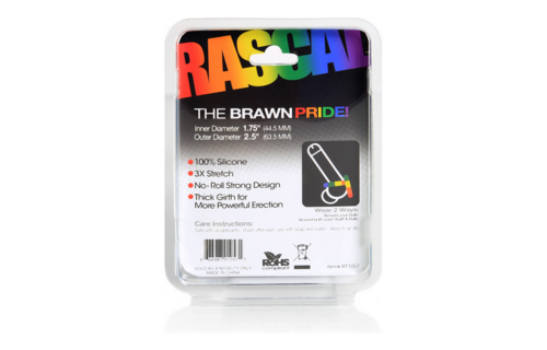 Brawn Pride Cockring – Kraftvoller LGBT-Silikonring