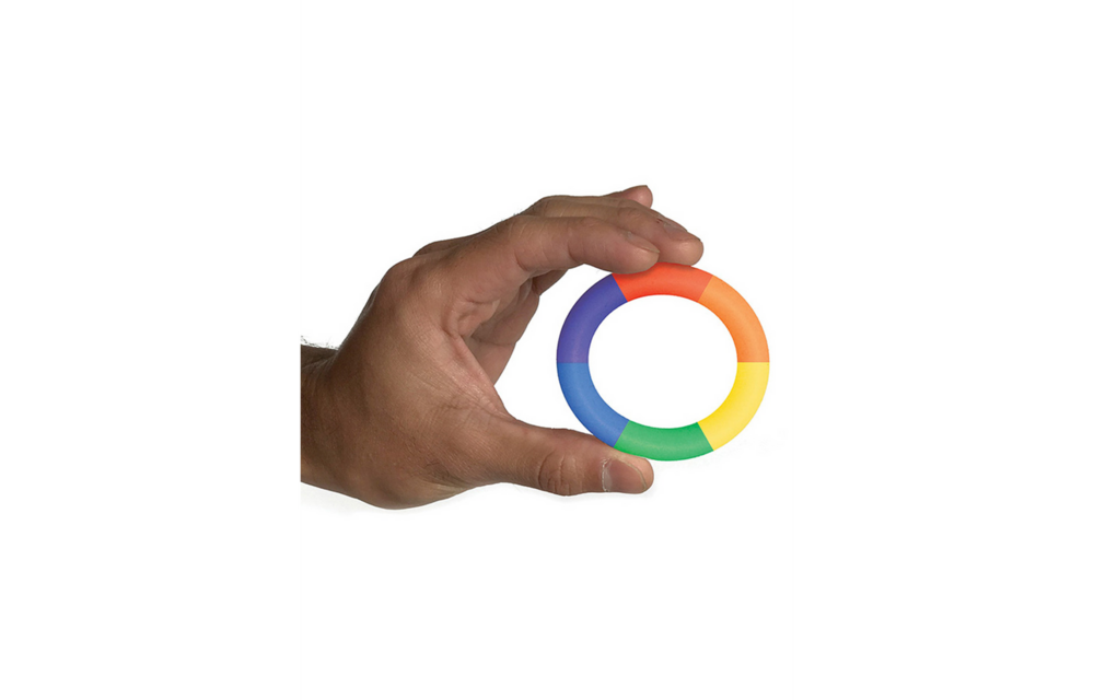 Brawn Pride Cockring – Krachtige LHBT Siliconen Ring