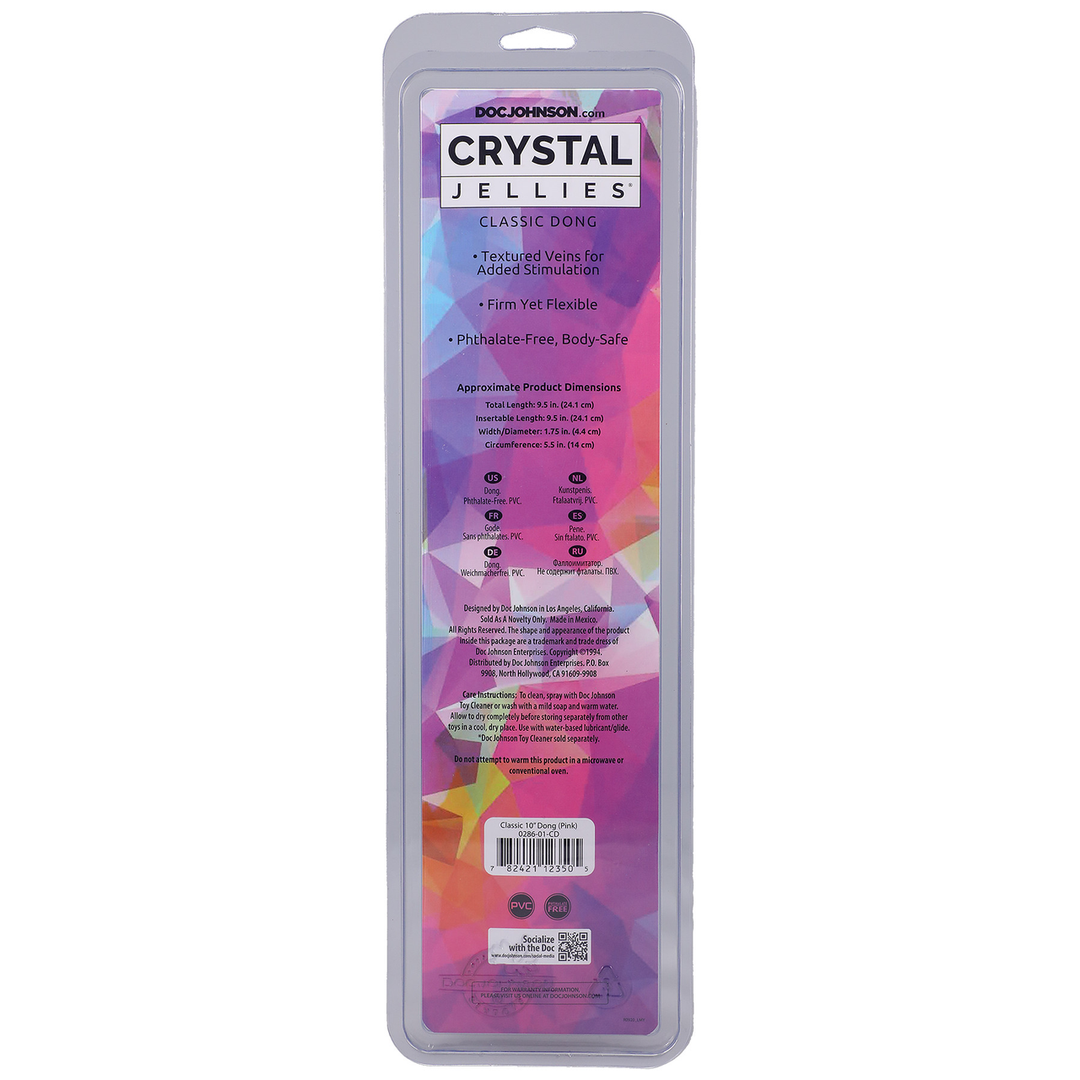 Classic Dong 24,1 cm - Zachte, Flexibele & Veilige Dildo