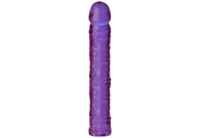 Classic Dong 24,1 cm – Flexibler, kristallklarer Dildo