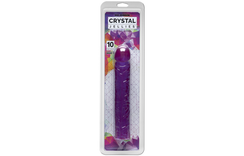 Classic Dong 24,1 cm – Flexibler, kristallklarer Dildo