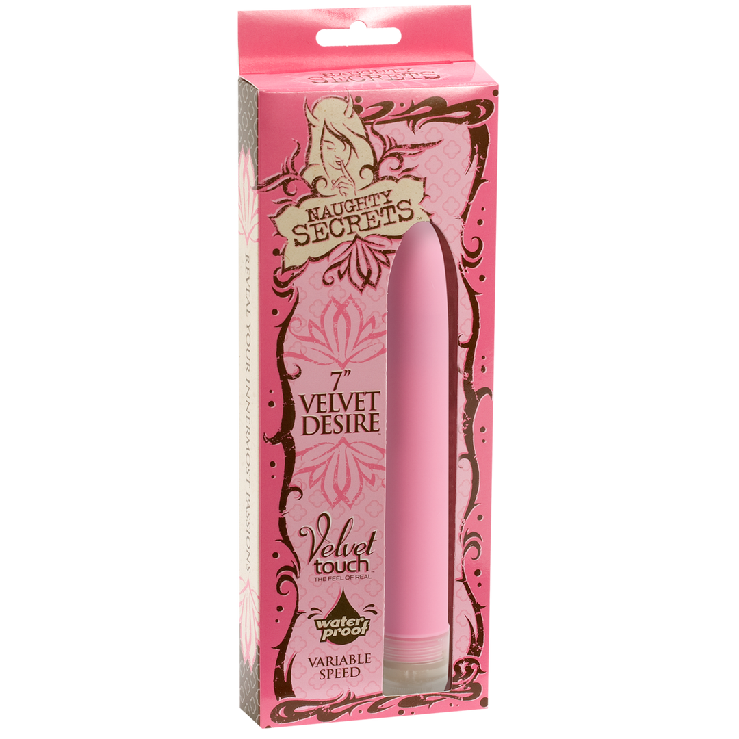 Velvet Desire 7'' Pink – Luxury Vibrator for Naughty Pleasure