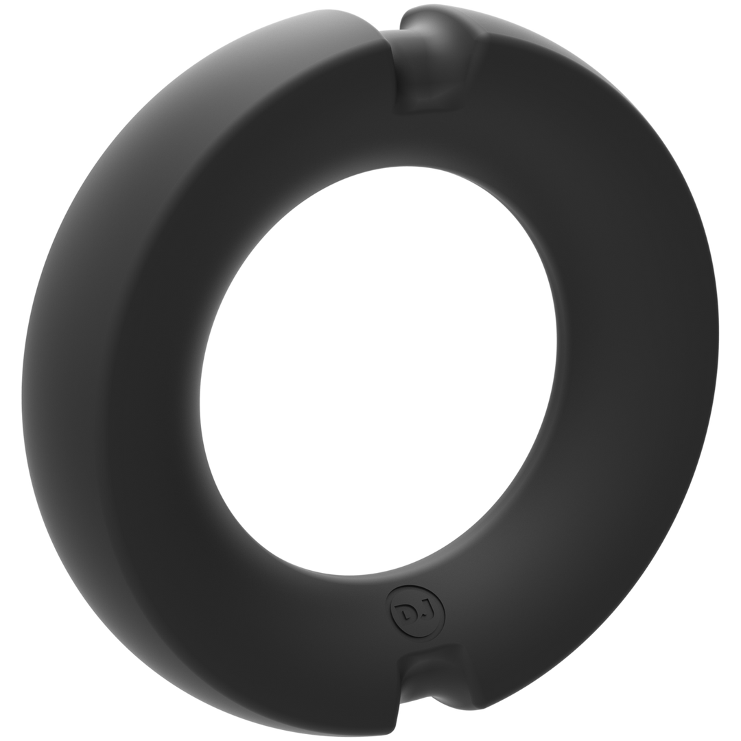 Das Paradox - Silicone/Metal Cock Ring - 50mm - Schwarz