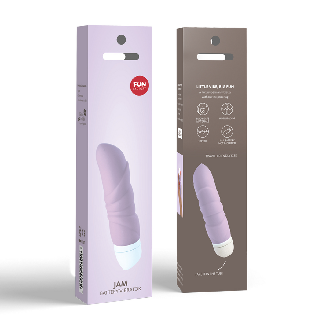 JAM Minivibrator Pastell Lila – Kompaktes & kraftvolles Vergnügen