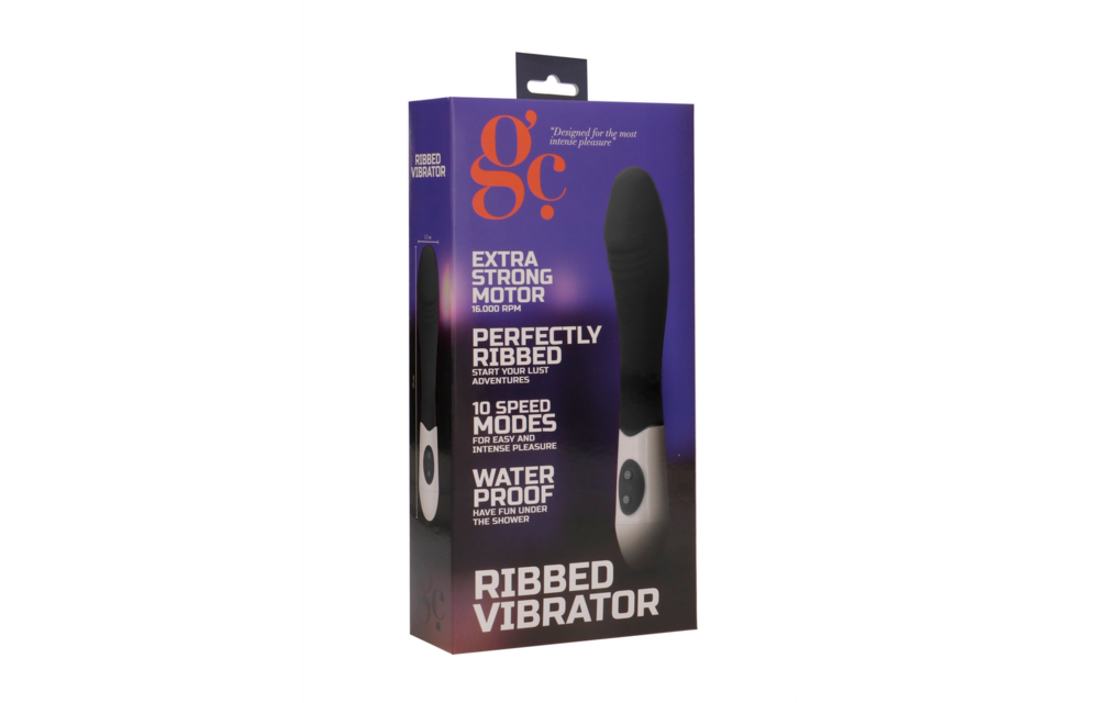 Geriffelter Vibrator GC by Shots | 10 Stufen & stilvoll