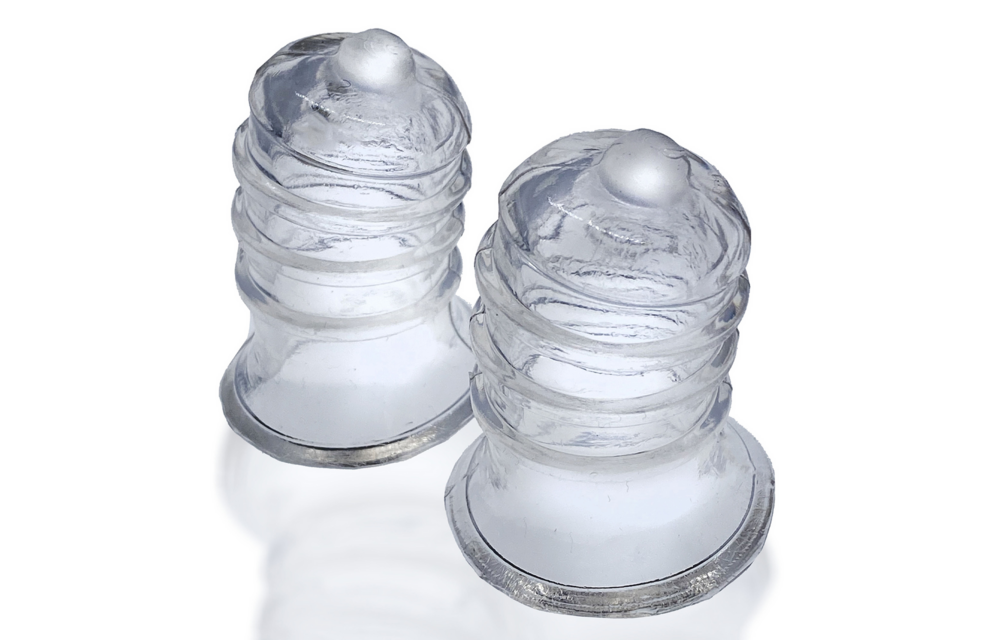 Elong - Wide Base Nipsuckers - Clear