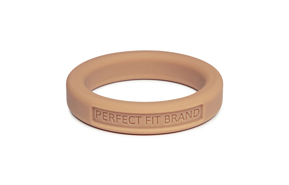 Silicone Hefty Ring Classic Nude - Comfortabele Cockring 3,6 cm