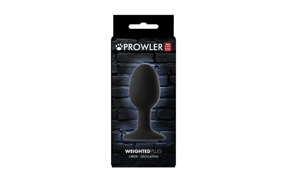 Gewichteter Butt Plug - Groß 5.5 / 14 cm