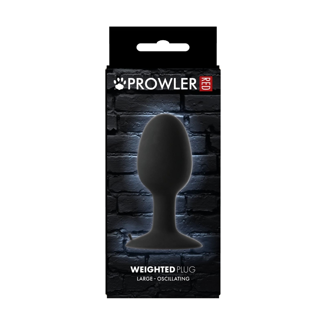 Prowler RED Butt Plug Groß 14 cm – oszillierend & beschwert