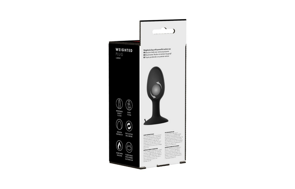 Prowler RED Butt Plug Groß 14 cm – oszillierend & beschwert