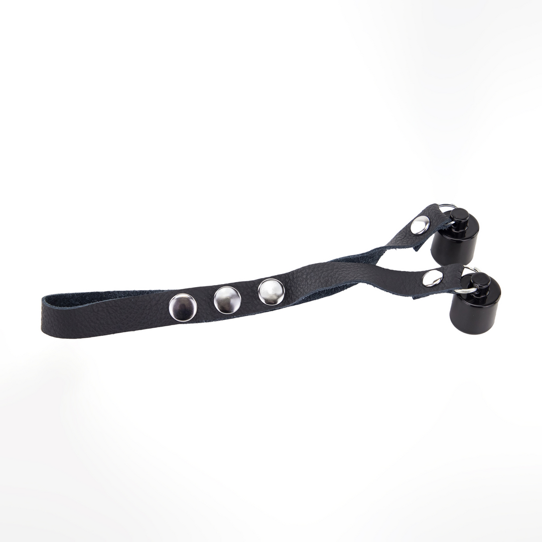 Leather Ballstretcher Weights 2 x 50 gr - Black