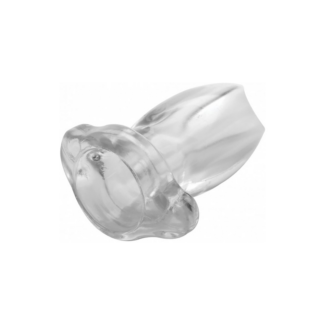 Gape Glory 7,6 cm Transparenter Hohl-Analplug – Groß