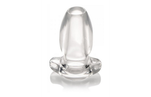 Gape Glory 7,6 cm Transparenter Hohl-Analplug – Groß