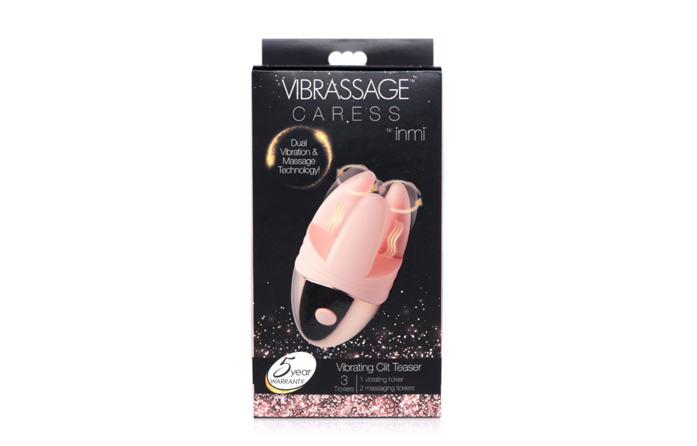 Caress Vibrating Massager – Double Sensation & Intense Pleasure