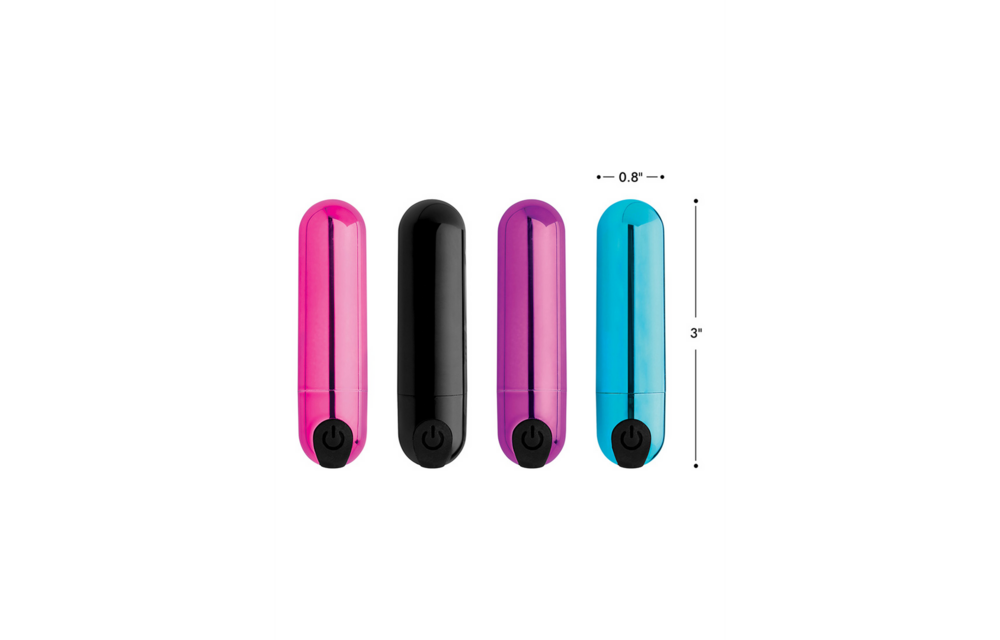 Vibrating Metal Bullet 10 Speeds – Compact & Powerful