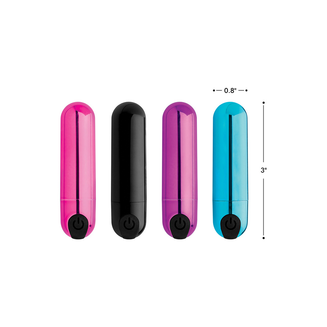 Vibrating Metal Bullet 10 Speeds – Compact & Powerful