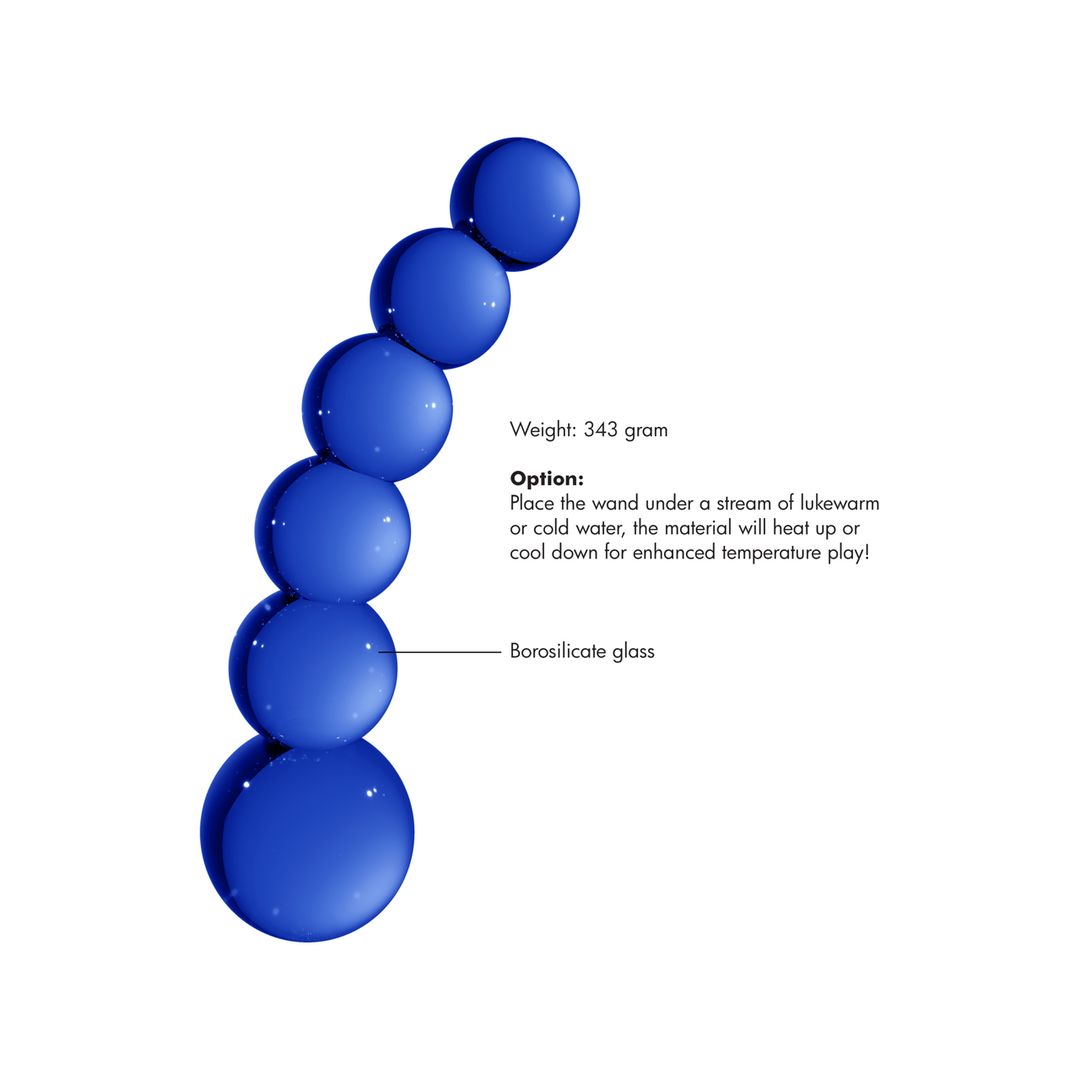 Planeten - Glas Dildo