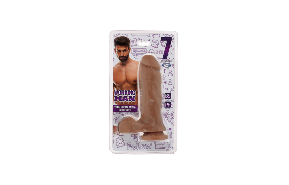Arbeiter Mann - Your Influencer Dildo - 7 / 18 cm