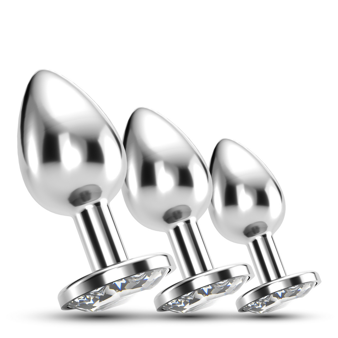 Bijou - Anal Train Trio - 3 Juwelen-Plugs - Klar
