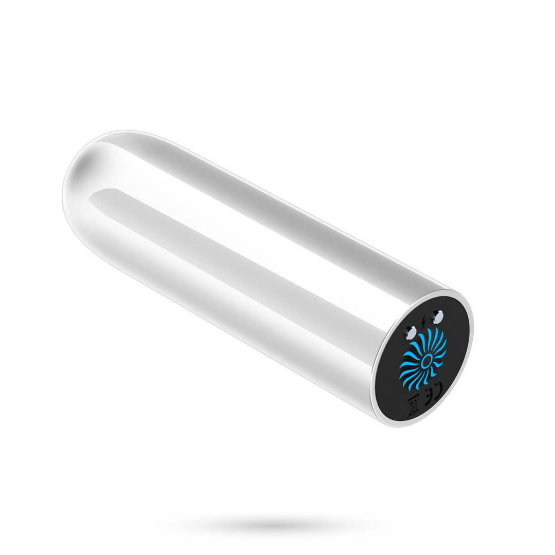 Quackers - USB Rechargeable Vibrating Bullet - White