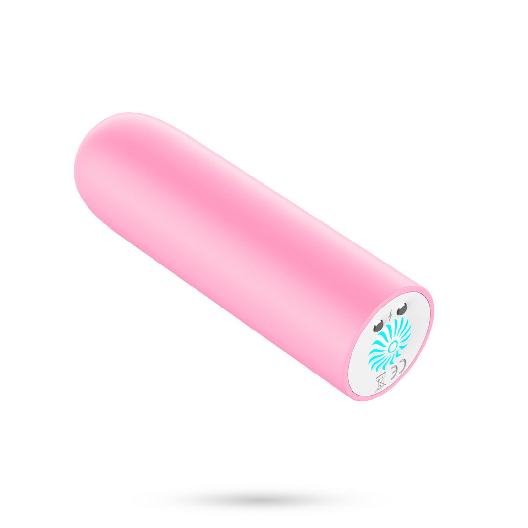 Quackers USB Vibrating Bullet Pink – Compact & Powerful