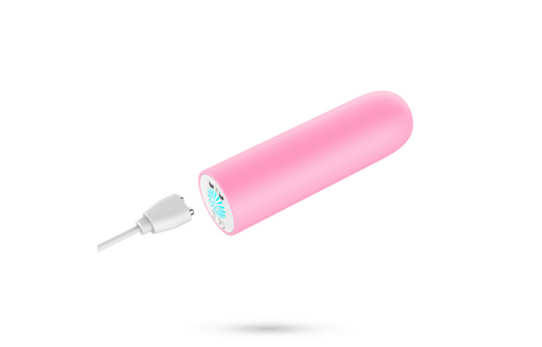 Quackers - USB Rechargeable Vibrating Bullet - Pink