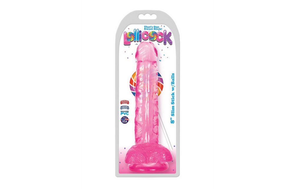 Slim Stick Cherry Ice 11.9 cm – Realistic PVC dildo