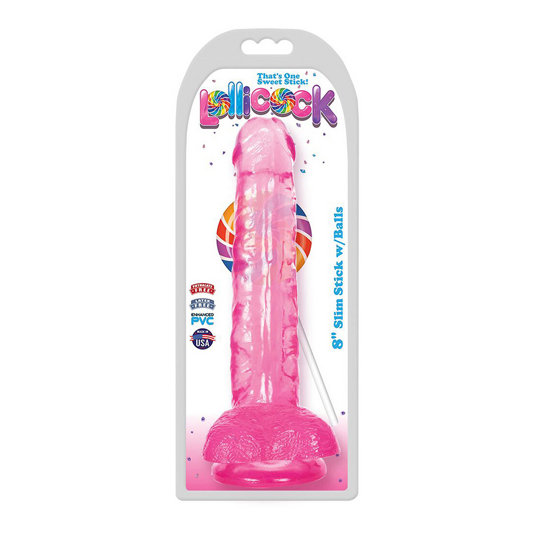 Slim Stick Cherry Ice 11.9 cm – Realistic PVC dildo