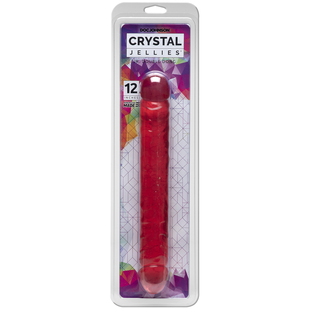 Jr. Double Dong 30,2 cm - Flexibele Dubbele Dildo PVC