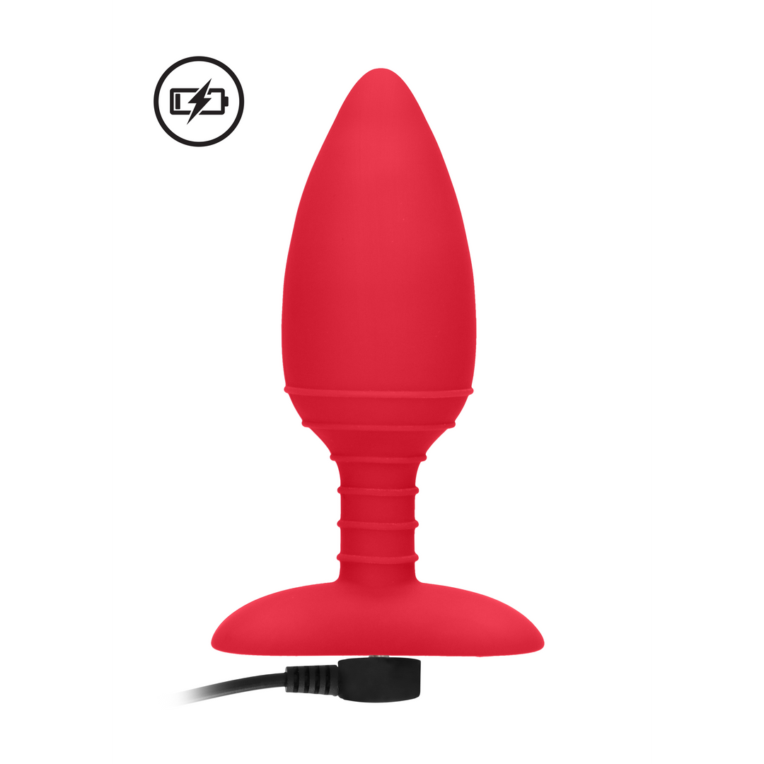 Glow heated anal plug 12 cm – stylish & powerful