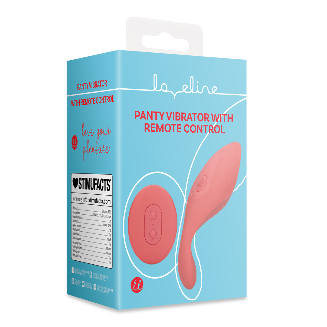 Brighto Panty Vibrator Rood – Discreet & Handsfree Plezier