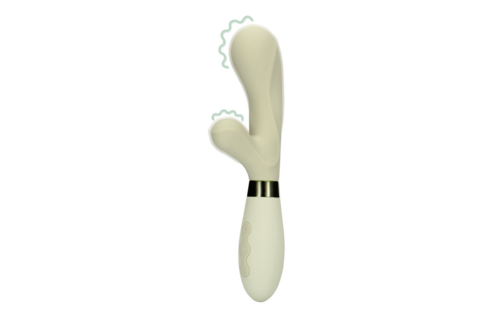 Silikon-Rabbit-Vibrator Misty Green | Doppeltes Vergnügen & Genuss