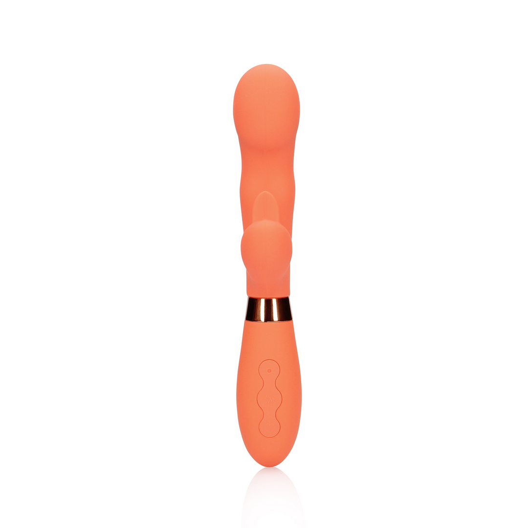 Siliconen Rabbit Vibrator Glazed Carrots – Dubbel Genot
