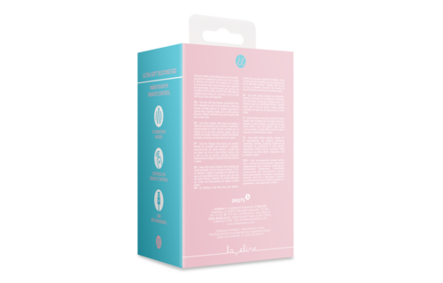 Ultrazachte Roze Siliconen Eivibrator met Afstandsbediening