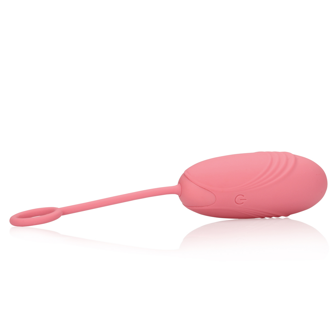 Ultraweicher rosa Silikon-Eivibrator mit Fernbedienung