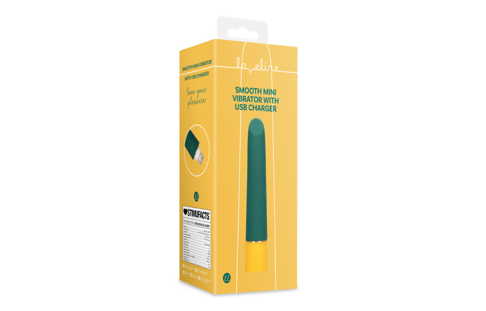 Flexibler Mini-Vibrator mit USB-Ladegerät | Kompaktes Vergnügen Loveline